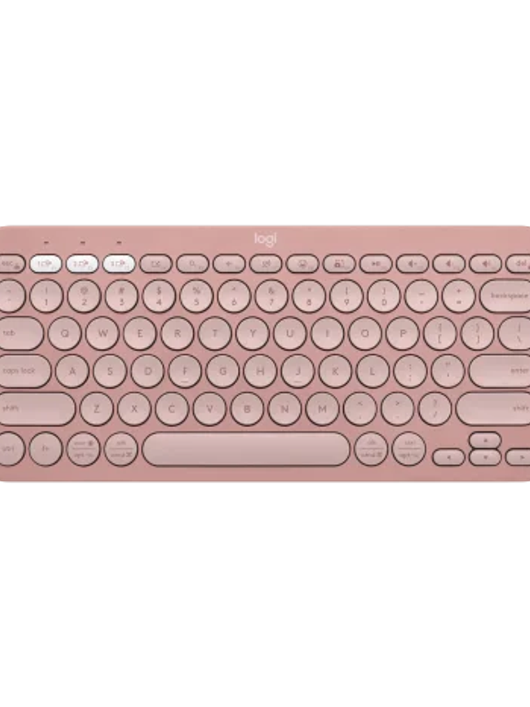 Teclado Inalámbrico Bluetooth Logitech Pebble Keys 2 K380s Slim Multidispositivo y Personalizable 5