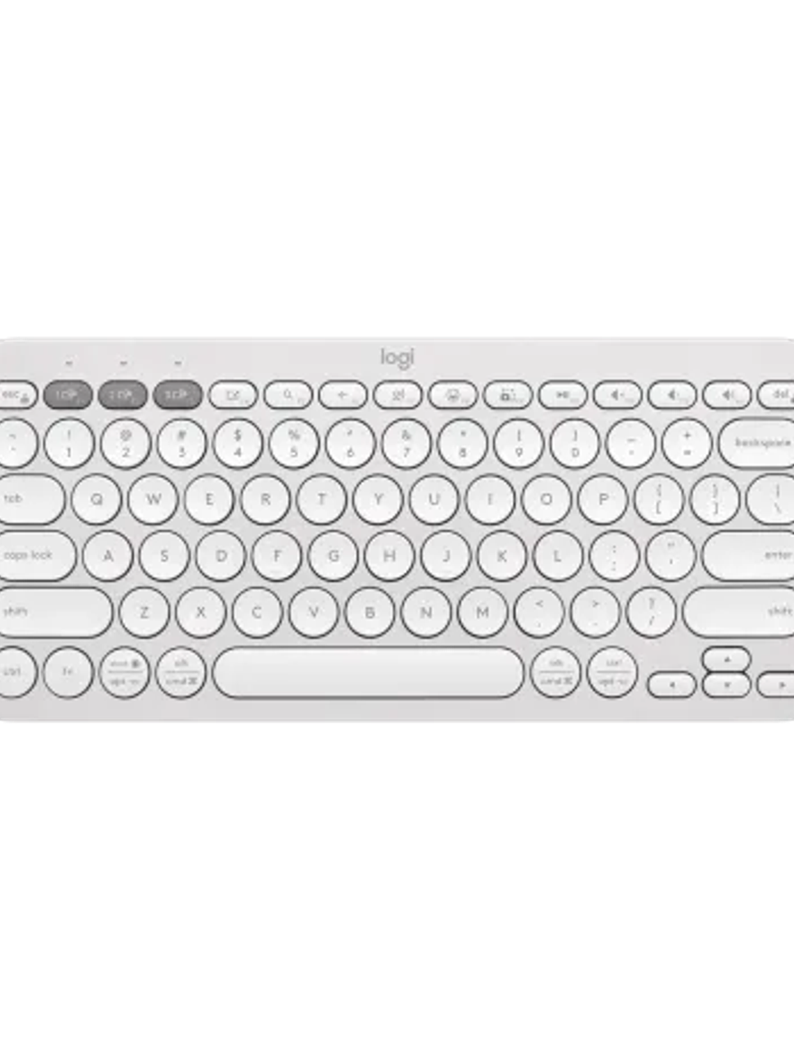 Teclado Inalámbrico Bluetooth Logitech Pebble Keys 2 K380s Slim Multidispositivo y Personalizable 9