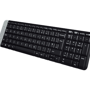 Teclado Inalámbrico Logitech K230 Español Latino con Receptor USB RF para Oficina