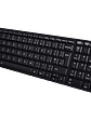 Teclado Inalámbrico Logitech K230 Español Latino con Receptor USB RF para Oficina - Miniatura 1