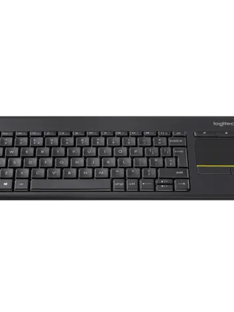 Teclado Inalámbrico Logitech K400 Plus con Touchpad Integrado y Controles Multimedia para PC y TV 2