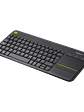 Teclado Inalámbrico Logitech K400 Plus con Touchpad Integrado y Controles Multimedia para PC y TV - Miniatura 3