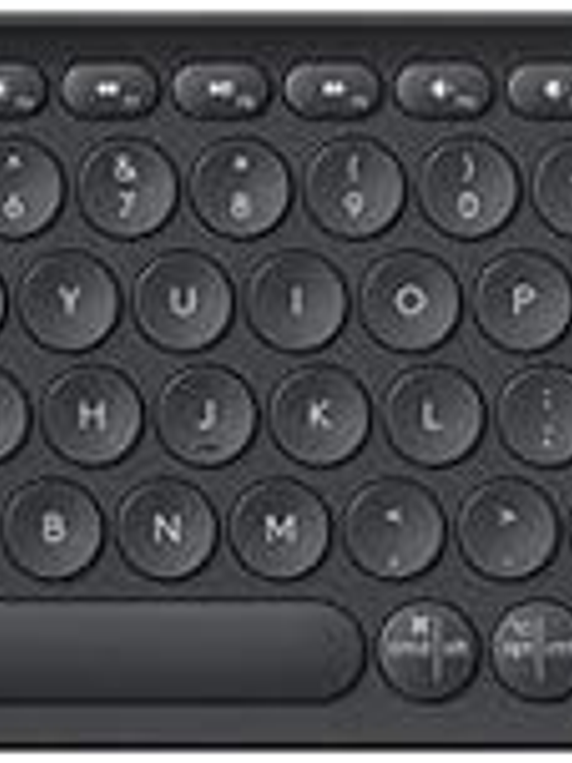 Teclado para Smart TV Logitech K600 con Panel Táctil Integrado y D-Pad Inalámbrico 2