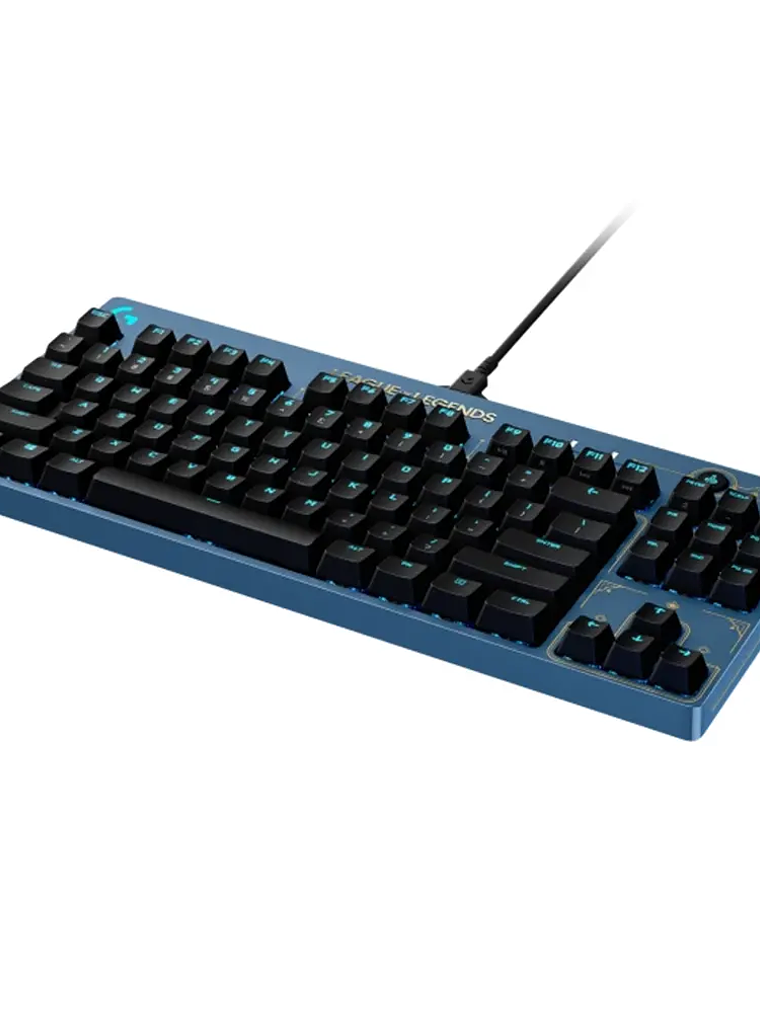 Teclado Gamer Mecánico Logitech G Pro League of Legends Edition GX Brown Táctil RGB 3