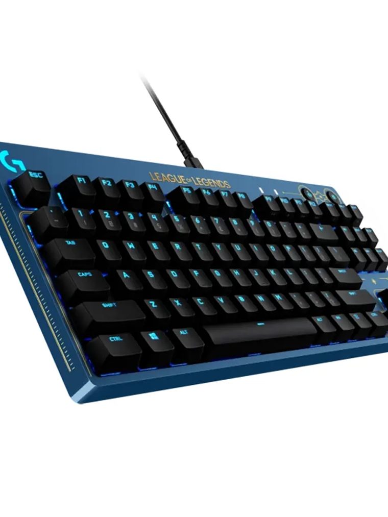 Teclado Gamer Mecánico Logitech G Pro League of Legends Edition GX Brown Táctil RGB 2