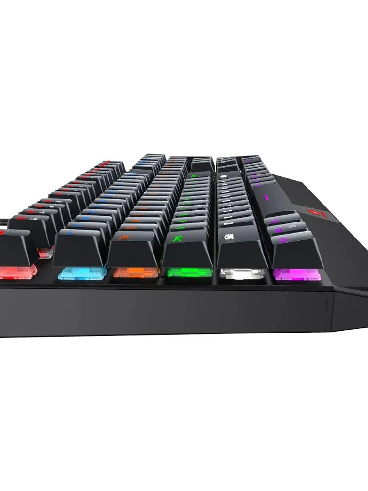 Teclado Mecánico Antryx Chrome Storm MK730 con Iluminación RGB Rainbow y Switch Outemu 5
