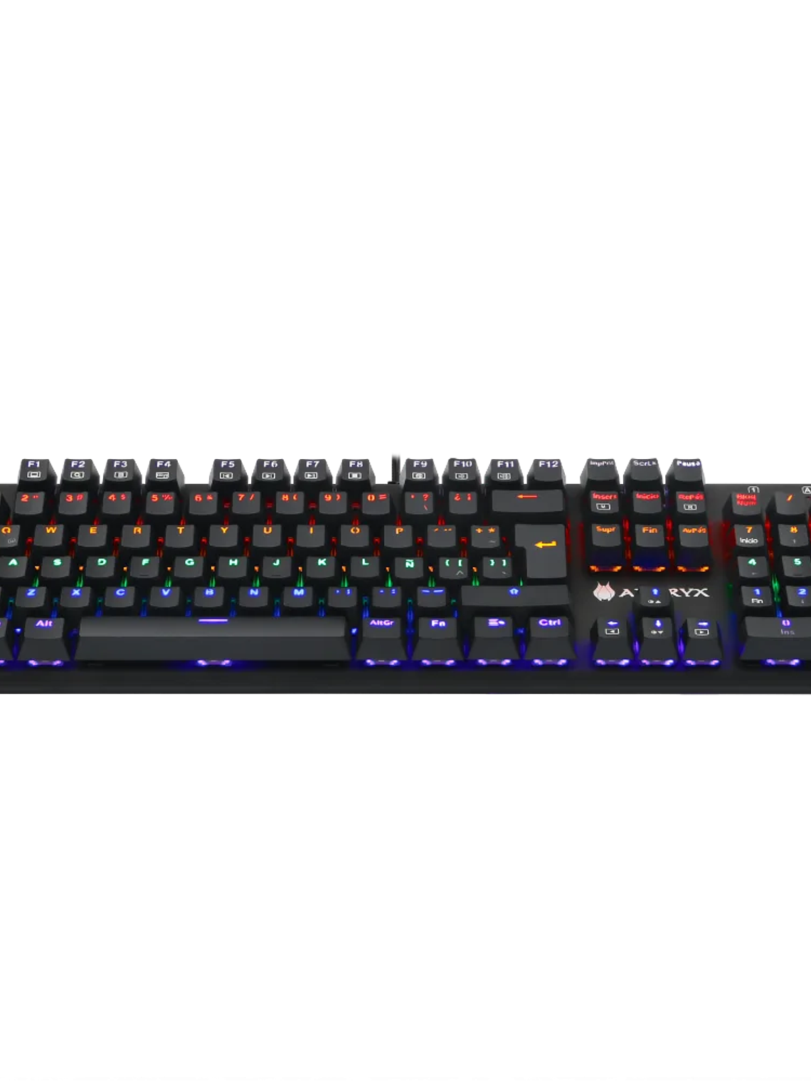 Teclado Mecánico ANTRYX MK-750 RGB Rainbow con Interruptores Outemu y Cuerpo de Aluminio 1
