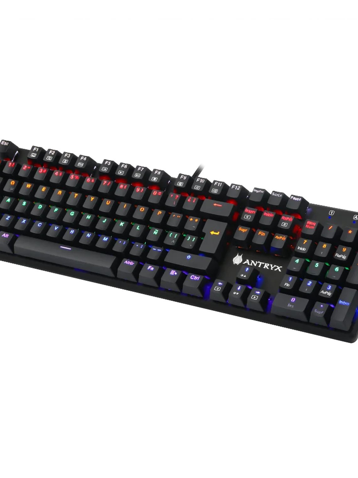 Teclado Mecánico ANTRYX MK-750 RGB Rainbow con Interruptores Outemu y Cuerpo de Aluminio 2