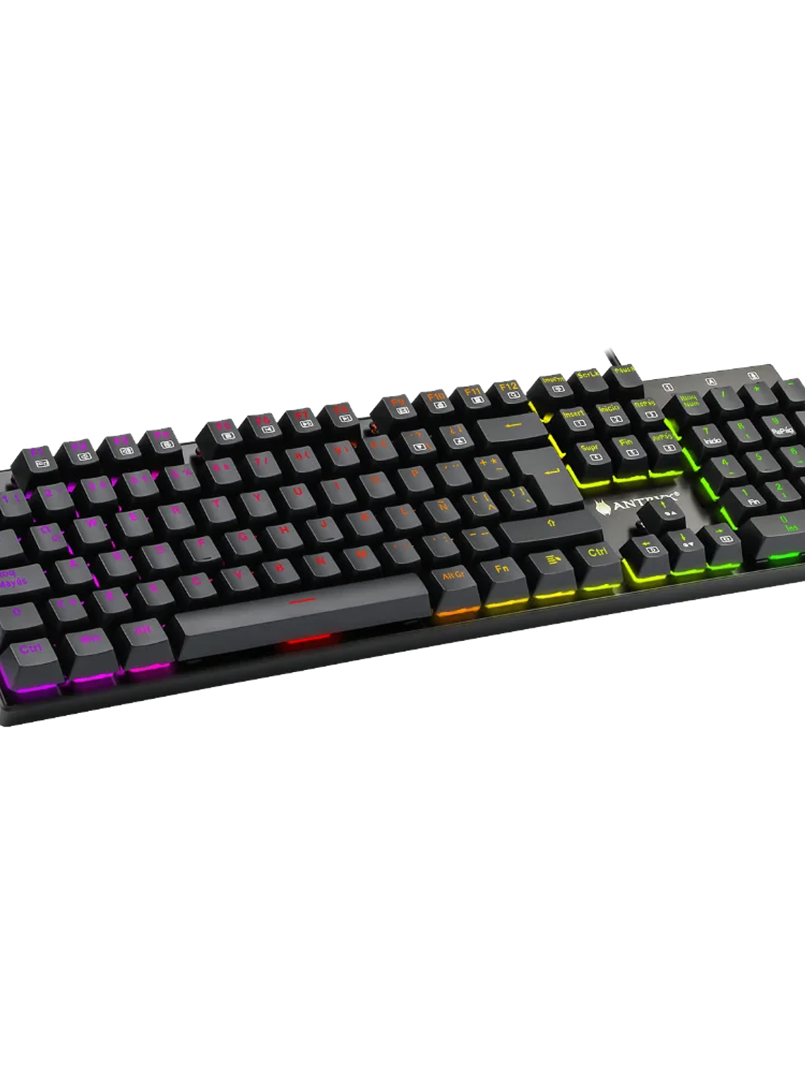 Teclado Mecánico Gamer MK-850 Outemu RGB 105 Teclas Antighosting USB | ANTRYX 4