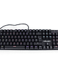 Teclado Gamer Mecánico Halion Castor HA-K911 Blue Switch Rainbow LED USB 105 Teclas - Miniatura 1