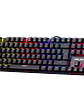 Teclado Mecánico Halion KM202 Comanche 88 Switch Rojo LED Rainbow USB – 26 Teclas Anti-Ghosting - Miniatura 2