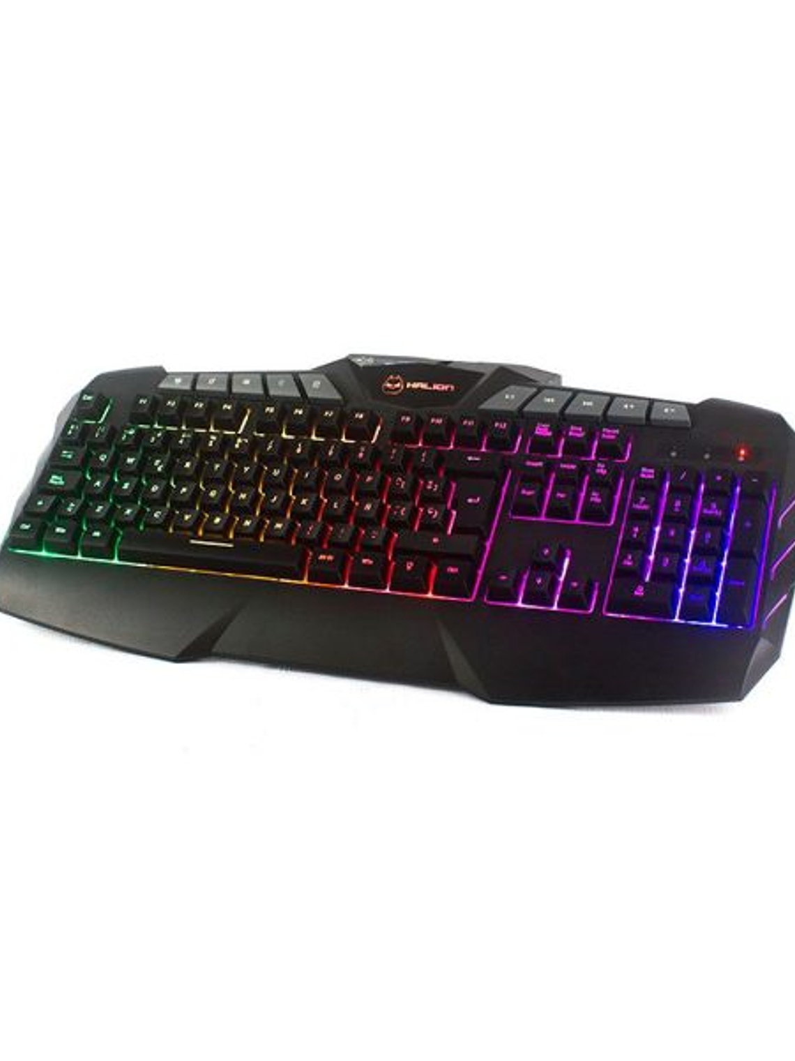 Teclado Gamer Halion Katana HA-K810 Semi-Mecánico RGB Multimedia 105 Teclas USB Waterproof 2