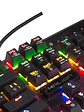 Teclado Mecánico Gamer Halion HA-K990 Apolo RGB 104 Teclas USB Anti-Ghosting Silencioso - Miniatura 3