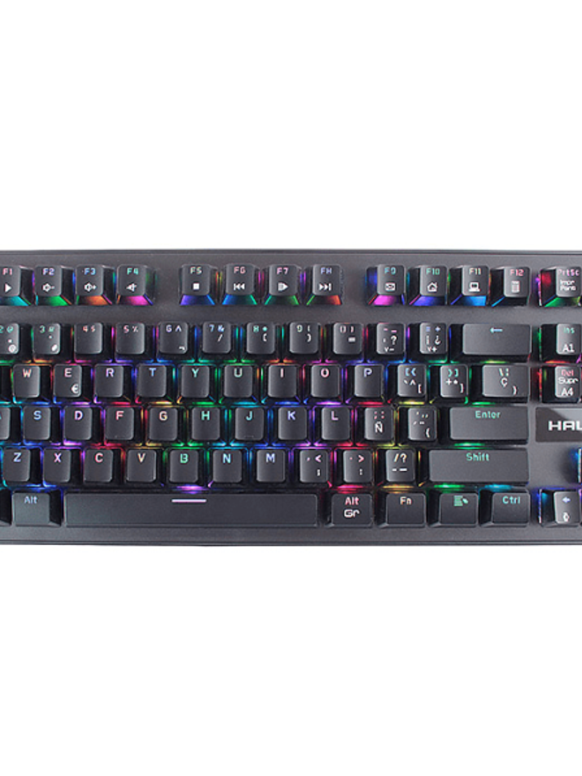 Teclado Mini Mecánico Halion Ícaro HA-KG938 87 Teclas Blue Switch RGB USB Anti-Ghosting 1