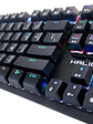 Teclado Mini Mecánico Halion Ícaro HA-KG938 87 Teclas Blue Switch RGB USB Anti-Ghosting - Miniatura 3
