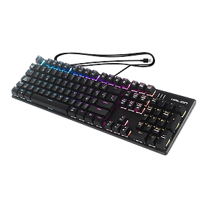 Teclado Mecánico Gamer Halion Jupiter HA-KG939 RGB 104 Teclas USB Anti-Ghosting