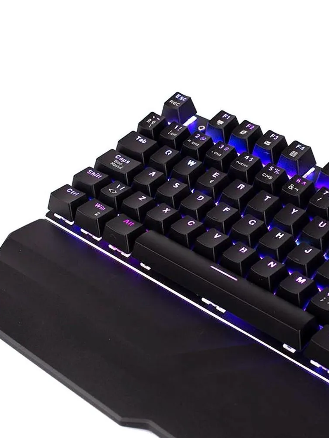 Teclado Gamer Halion Spectre HA-KG927 RGB Mecánico 105 Teclas Switch Blue USB Anti-Ghosting 3
