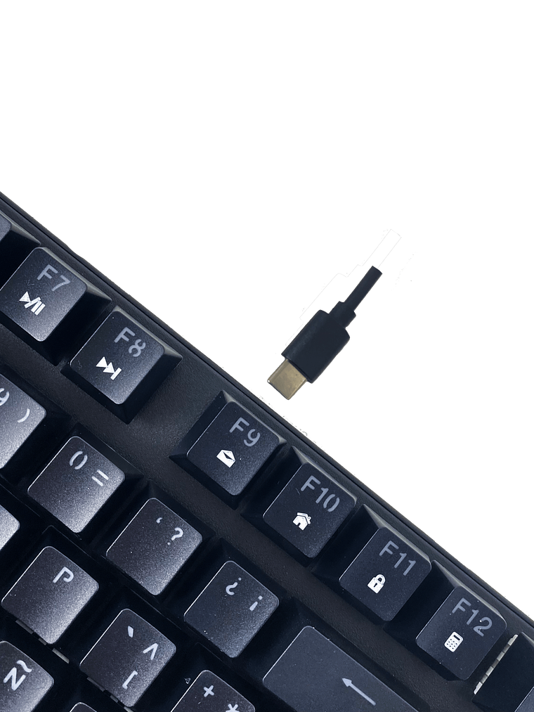 Teclado Mecánico Gamer Halion Stellar HA-KG916 104 Teclas Switch Blue USB RGB Anti-Ghosting 4