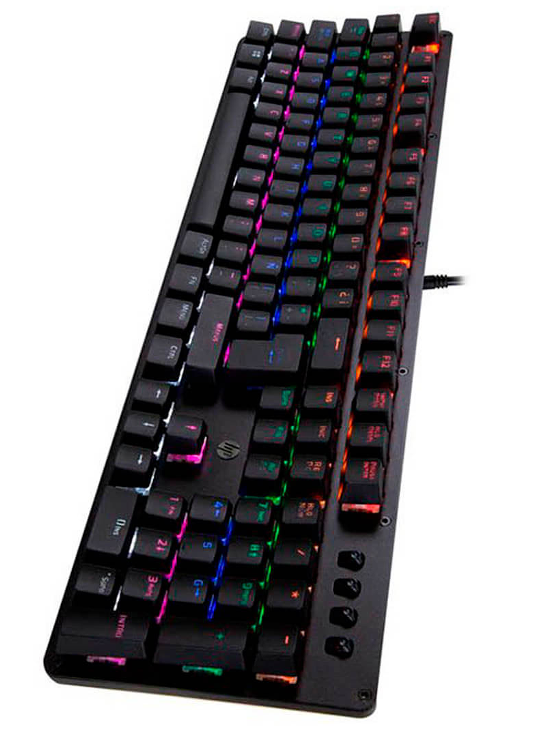 Teclado Mecánico HP Gaming GK100 RGB 105 Teclas USB 50 Millones de Pulsaciones 2