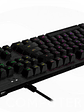 Teclado Mecánico Gamer Logitech G513 Carbon RGB GX Blue Aluminio con Reposamanos USB - Miniatura 2
