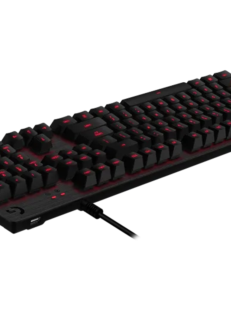 Teclado Mecánico Gamer Logitech G413 Carbon/Silver Retroiluminado Romer-G USB Passthrough 4