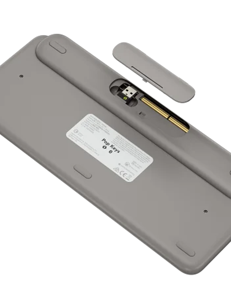 Teclado Mecánico Inalámbrico Logitech POP Keys Bluetooth 5.1 con Teclas Emoji Personalizables 5