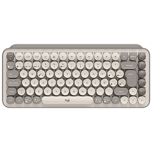 Teclado Mecánico Inalámbrico Logitech POP Keys Bluetooth 5.1 con Teclas Emoji Personalizables