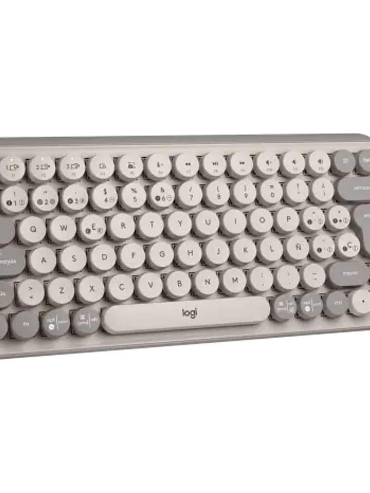 Teclado Mecánico Inalámbrico Logitech POP Keys Bluetooth 5.1 con Teclas Emoji Personalizables 2