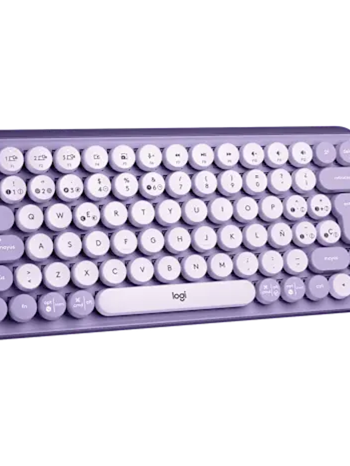 Teclado Mecánico Inalámbrico Logitech POP Keys Bluetooth 5.1 con Teclas Emoji Personalizables 7