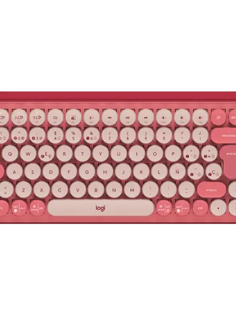 Teclado Mecánico Inalámbrico Logitech POP Keys Bluetooth 5.1 con Teclas Emoji Personalizables 11