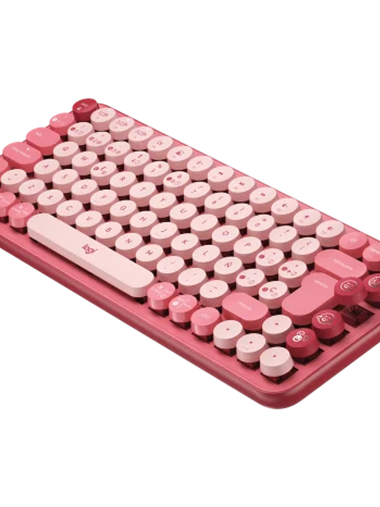 Teclado Mecánico Inalámbrico Logitech POP Keys Bluetooth 5.1 con Teclas Emoji Personalizables 13