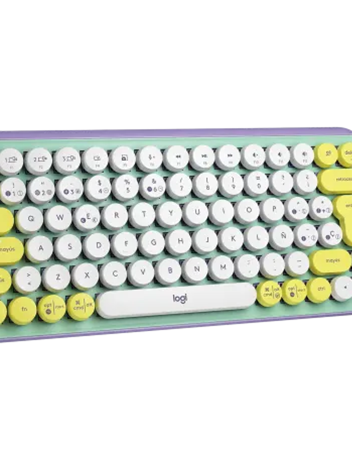Teclado Mecánico Inalámbrico Logitech POP Keys Bluetooth 5.1 con Teclas Emoji Personalizables 17