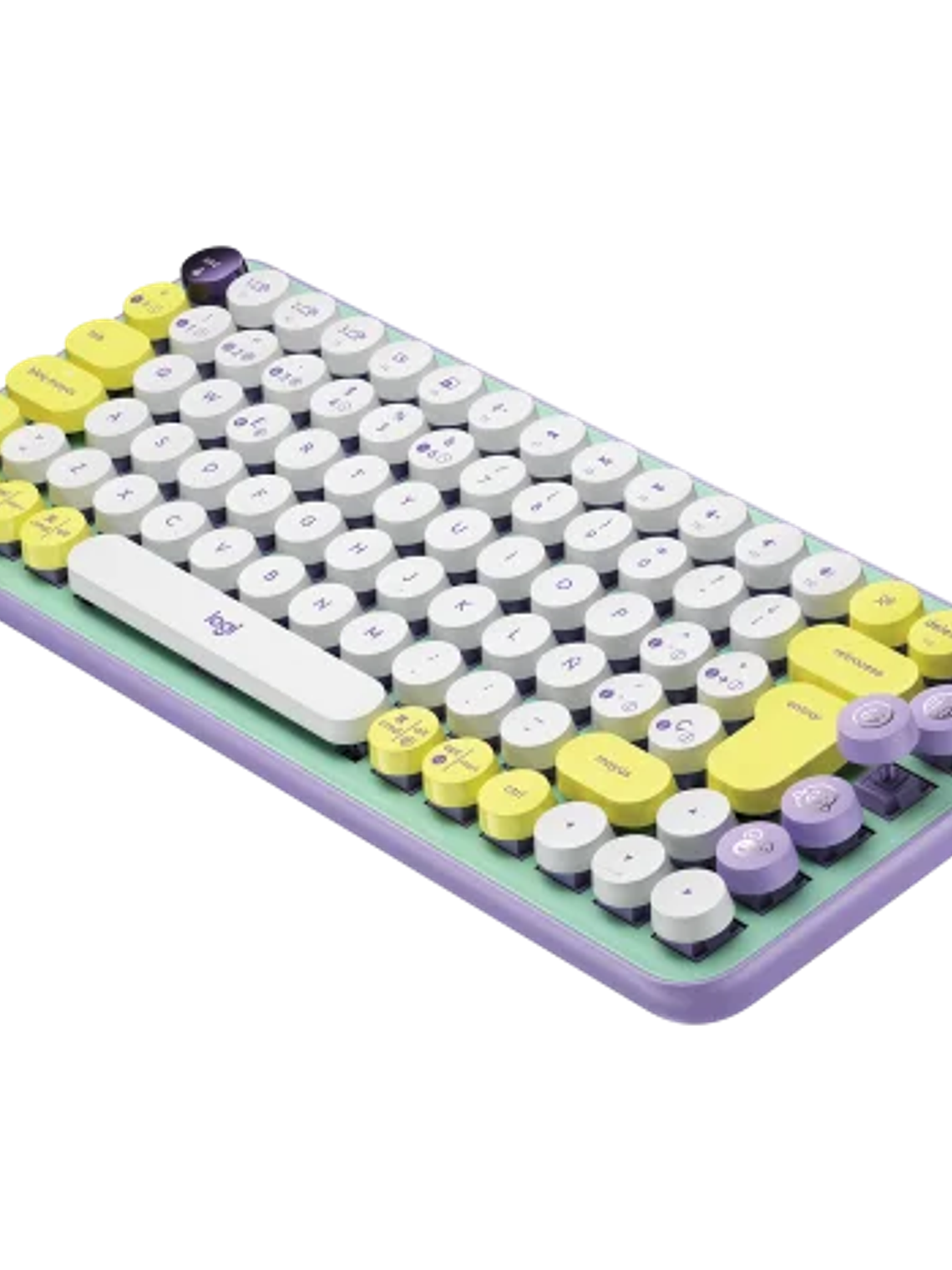 Teclado Mecánico Inalámbrico Logitech POP Keys Bluetooth 5.1 con Teclas Emoji Personalizables 18