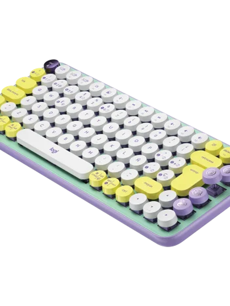 Teclado Mecánico Inalámbrico Logitech POP Keys Bluetooth 5.1 con Teclas Emoji Personalizables 18