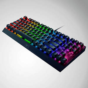 Teclado Mecánico Gamer Razer BlackWidow V3 TKL RGB Chroma Switch Yellow Lineal Español