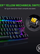 Teclado Mecánico Gamer Razer BlackWidow V3 TKL RGB Chroma Switch Yellow Lineal Español - Miniatura 5