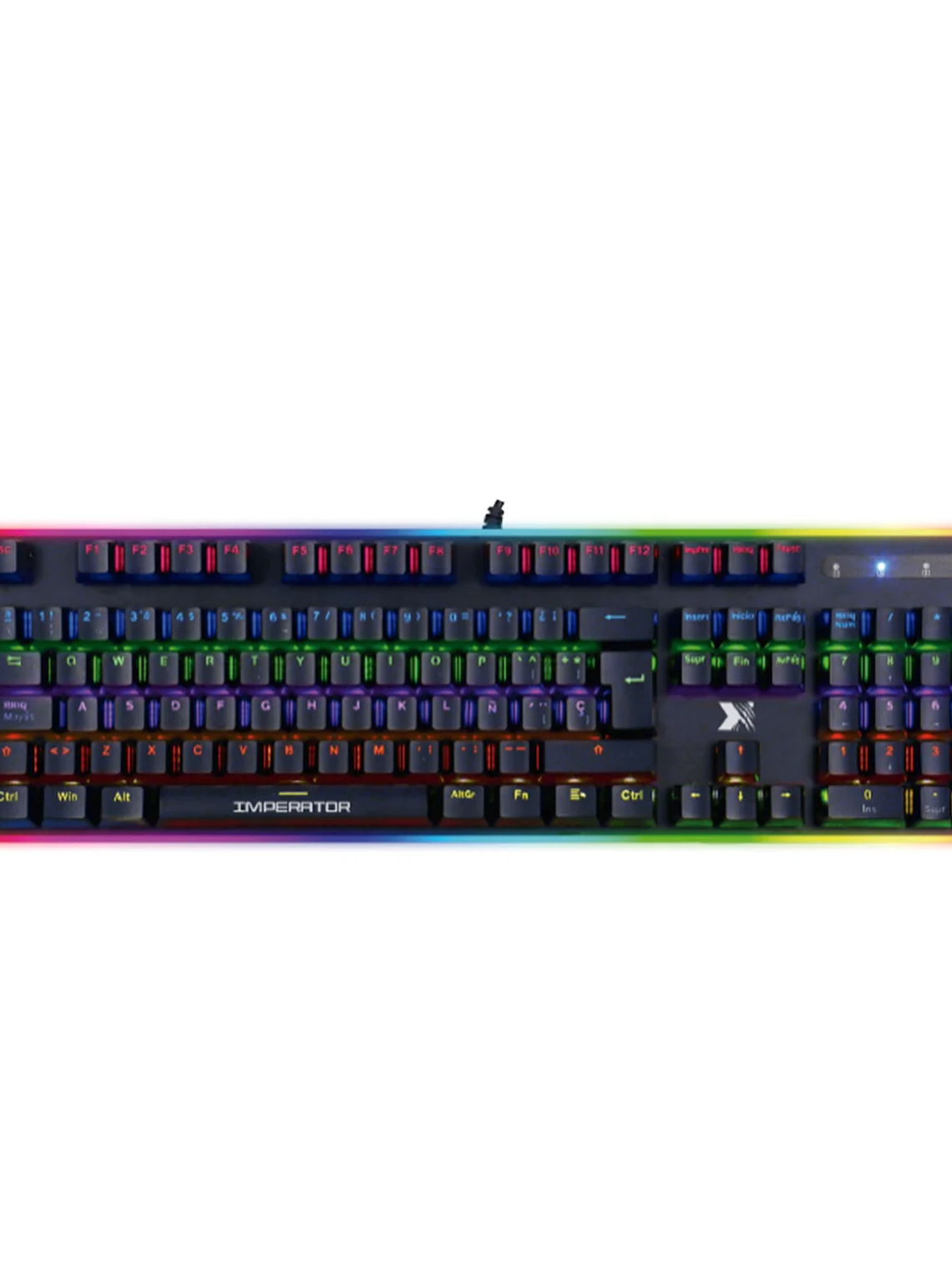 Teclado Gamer Óptico-Mecánico XBlade Elite Imperator K980G RGB Black USB 1