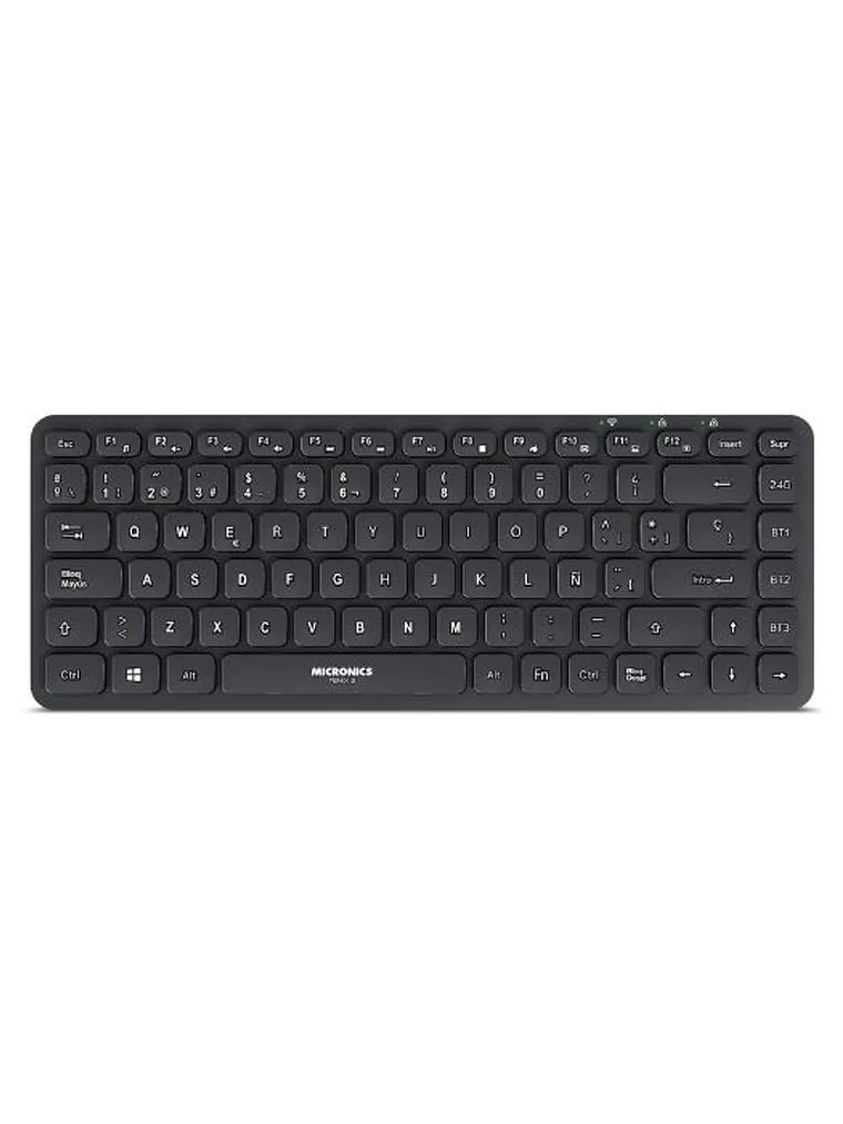 Teclado Micronics Fenix 3 MIC K603-3M Recargable Bluetooth y Wireless Dual Mode 2