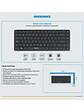 Teclado Micronics Fenix 3 MIC K603-3M Recargable Bluetooth y Wireless Dual Mode - thumbnail 3