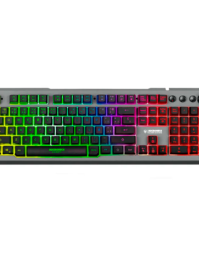 Teclado Mecánico Micronics Avanty MIC K711 RGB USB – Alto Rendimiento Gamer 1