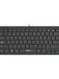 Teclado Multimedia Pascal+ Slim MIC K500 USB Micronics – Teclas Tipo Chocolate, Funciones Multimedia, Español / Internacional - Miniatura 1