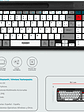 Teclado Micronics Quantum 3 MIC K600-3M Bluetooth Recargable – Teclas Tipo Chocolate, Funciones Multimedia, Español / Internacional - Miniatura 2