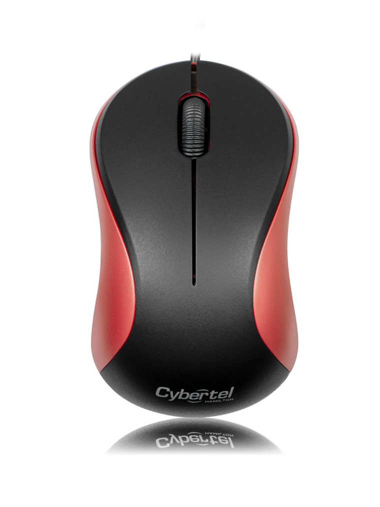 Kit USB Teclado y Mouse Cybertel Hamilton CYB T109 Alámbrico Multimedia Español 1000 DPI Compatible Windows y Linux 2