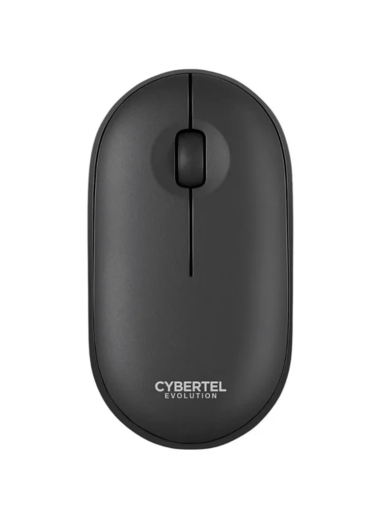 Kit Inalámbrico Teclado y Mouse Cybertel Evolution CYB WT801 Negro 2.4GHz USB Compacto 78 Teclas 1000 DPI Español 2