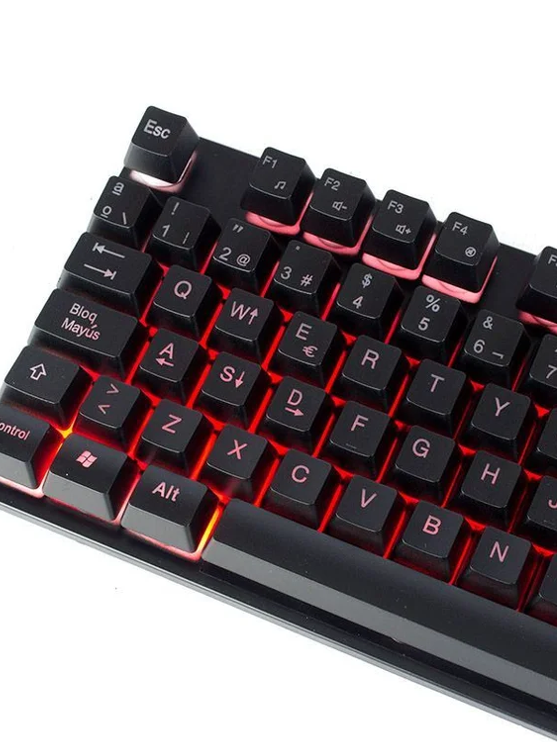 Kit Gamer Halion Eclipse HA-813C Teclado y Mouse USB RGB 7200 DPI 104 Teclas Multimedia 4