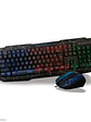 Combo Gamer Halion Kraken HA-506C Teclado y Mouse USB Retroiluminado 3 Colores 6 Botones Compatible Windows - Miniatura 3