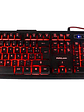 Combo Gamer Halion Odin HA-515C Teclado Retroiluminado + Mouse 6D USB 2400 DPI RGB - Miniatura 1
