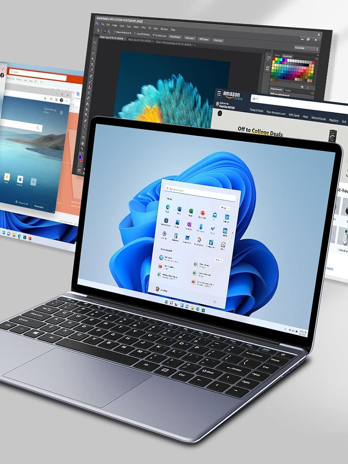 Laptop CHUWI HeroBook Pro 14.1” FHD Intel Celeron N4020 8GB RAM 256GB SSD Windows 11 4