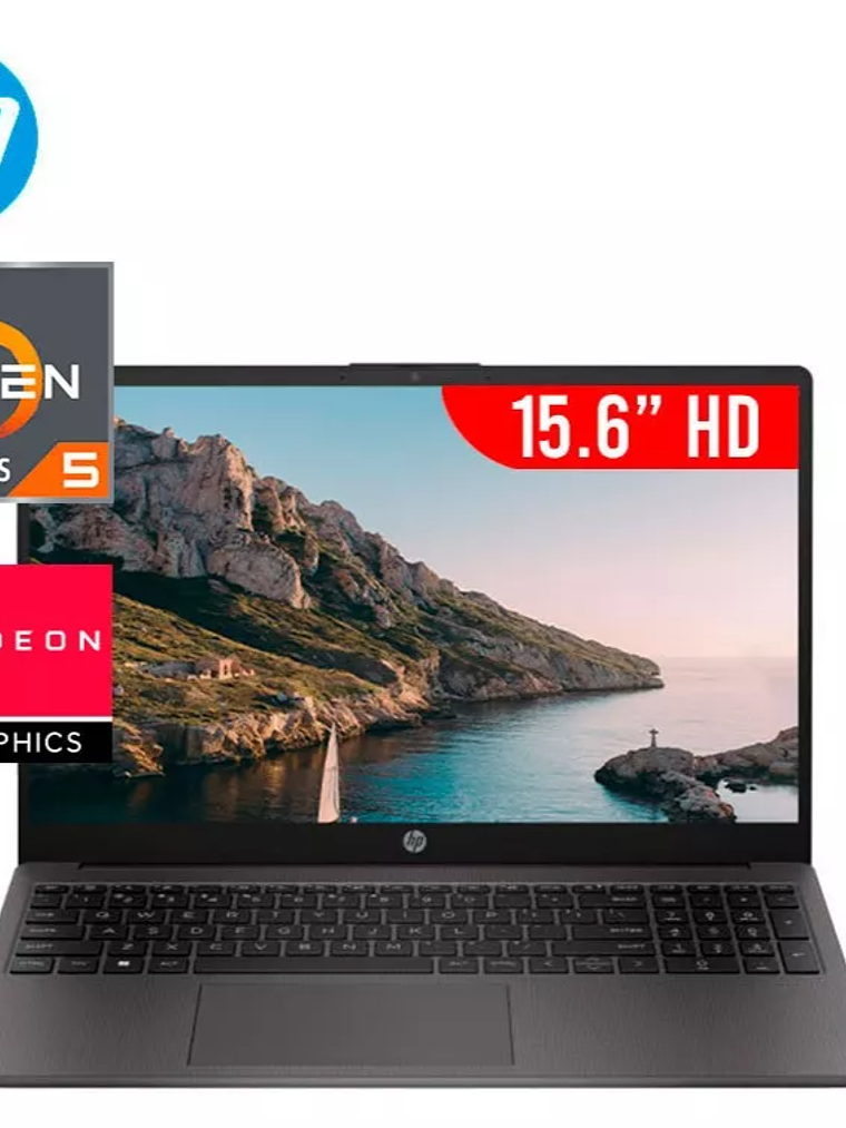Laptop HP 255 G10 Ryzen 5-7520U 16GB DDR5 512GB SSD 15.6