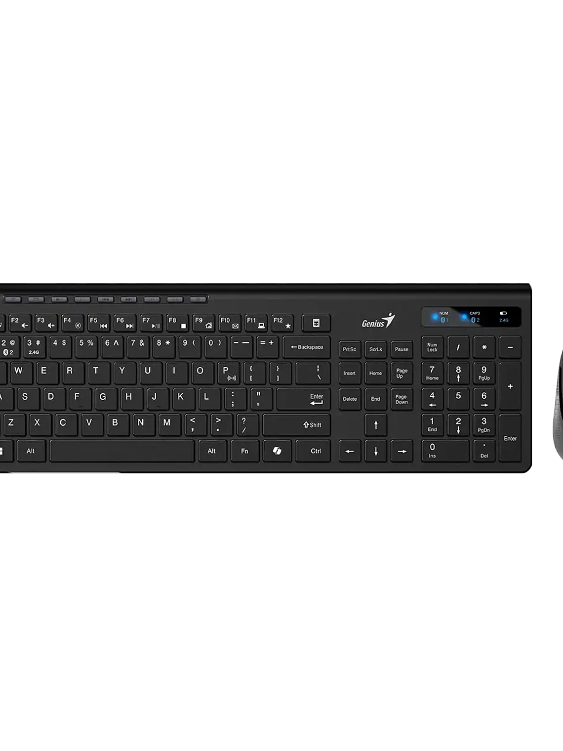 SlimStar 8230 Combo Teclado y Ratón Inalámbrico Bluetooth 5.3 y 2.4GHz con Función AI Copilot Multidispositivo 2